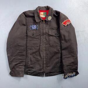 VTG WearGuard Mechanic Work Jacket Workwear New Found Glory Rock Detroit Music
